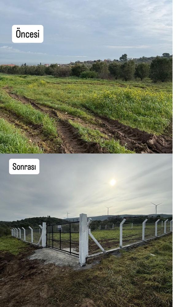 Öncesi ve Sonrası - Tarla Çevirme